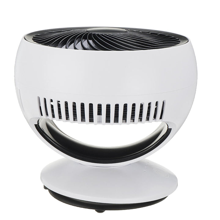 USB Rechargeable Portable Desk Strong Cooling Fan 270 Automatic Rotation Image 6