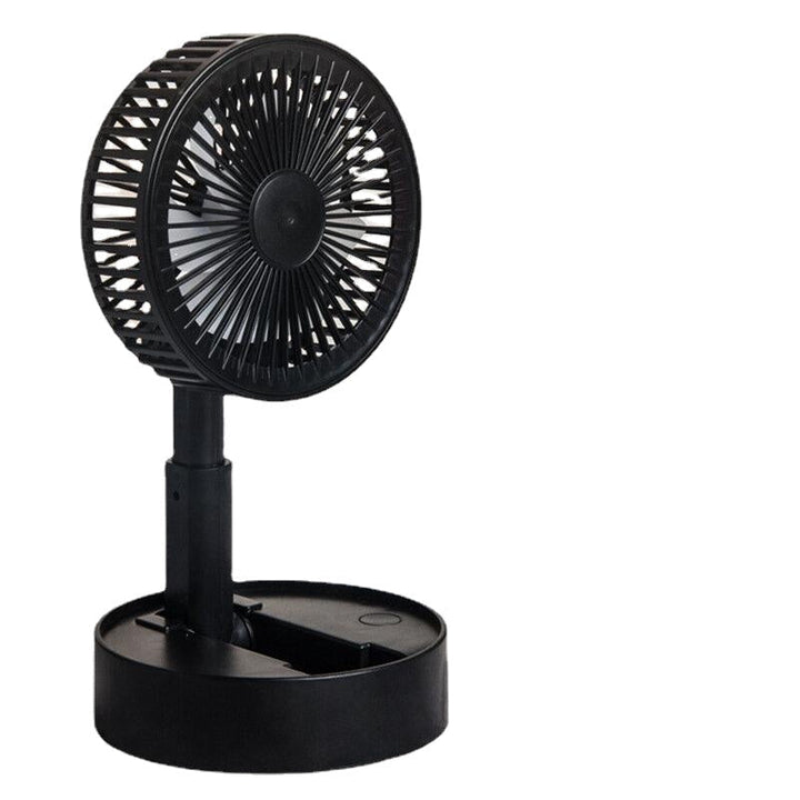 USB Rechargeable Handheld Fan 180 Flip Portable Desktop Office Fan Folding Retractable Fan Outdoor Mini Fan Image 3