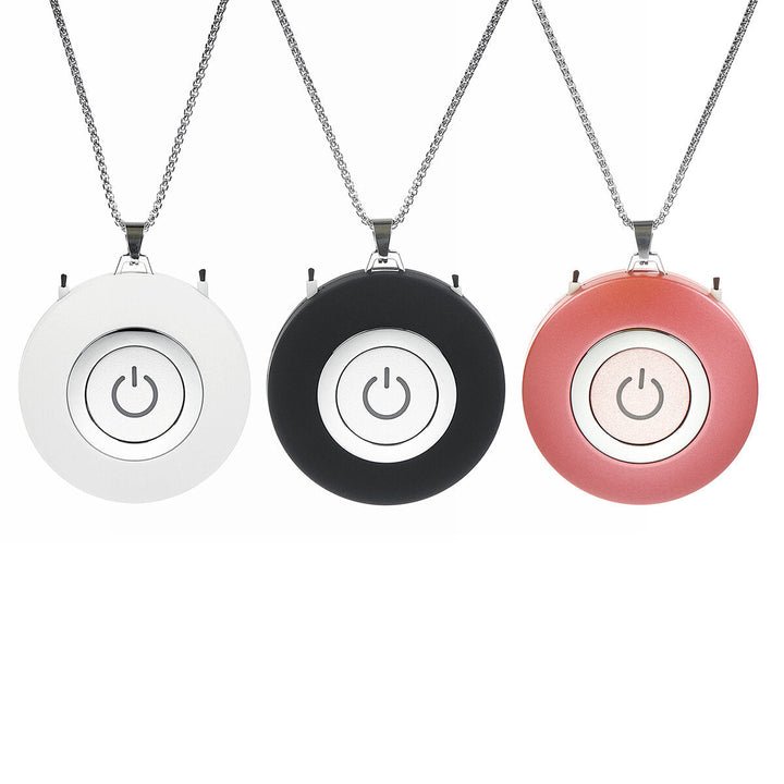 Wearable Air Purifier Necklace Mini Portable USB Negative Ion Cleaner Freshener Image 2