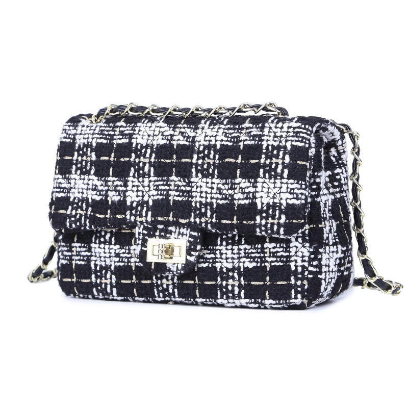 Winter Woolen Messenger Bag Ladies Handbag DTTT Image 7