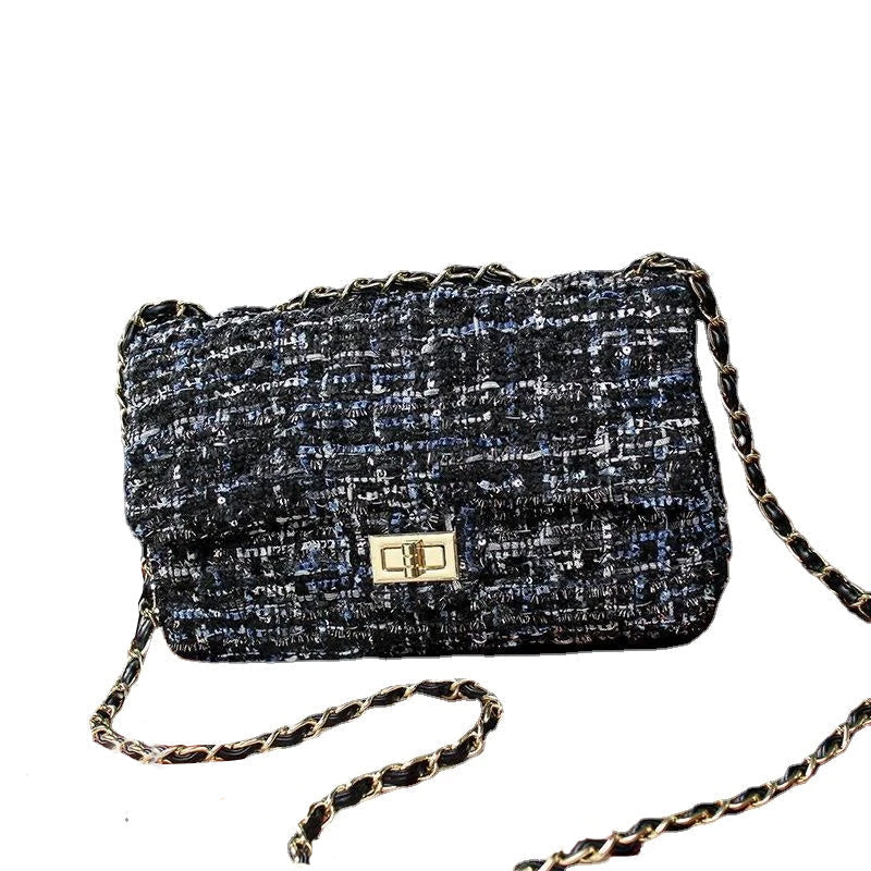 Winter Woolen Messenger Bag Ladies Handbag DTTT Image 10