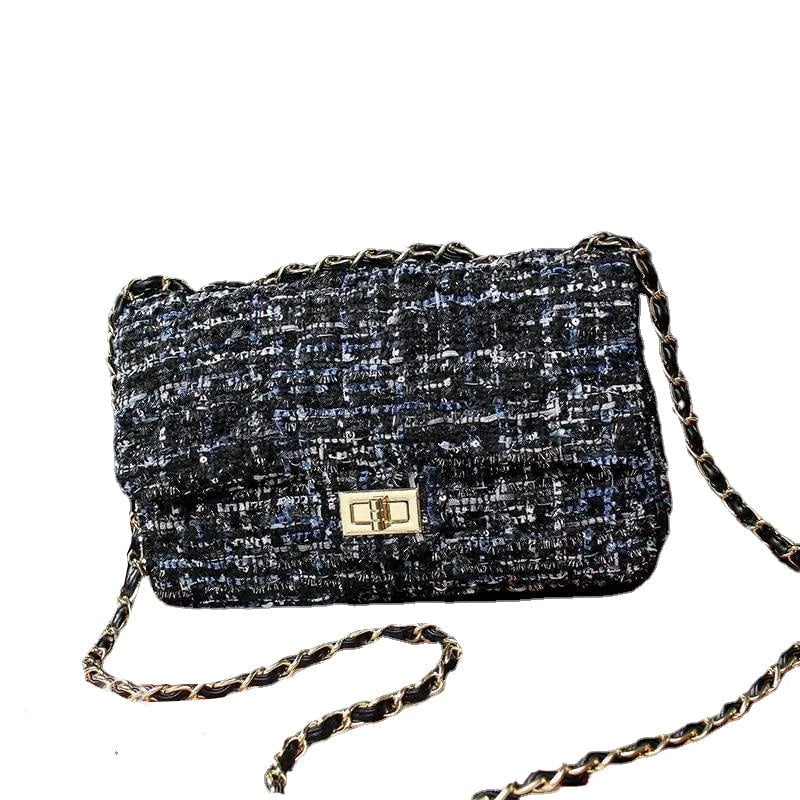 Winter Woolen Messenger Bag Ladies Handbag DTTT Image 1