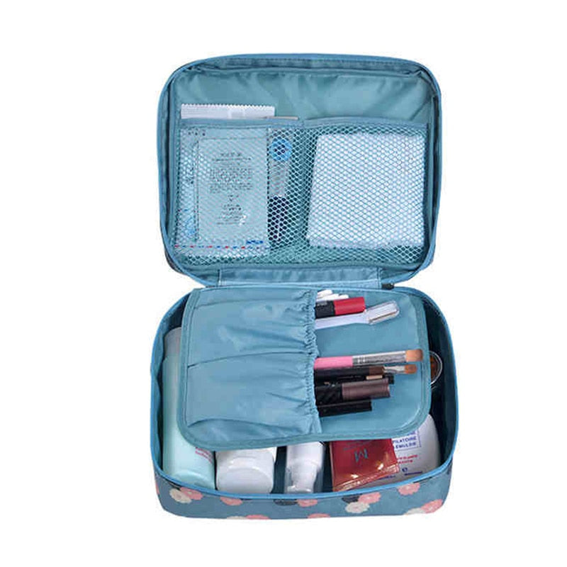 Women Cosmetic bag fine Make Up Bag Organizer Travel Case For Female Storage Toiletry Image 1