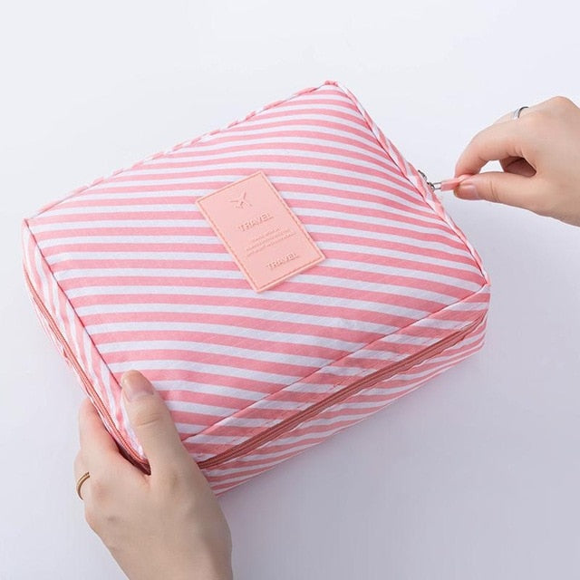 Women Cosmetic bag fine Make Up Bag Organizer Travel Case For Female Storage Toiletry Image 6