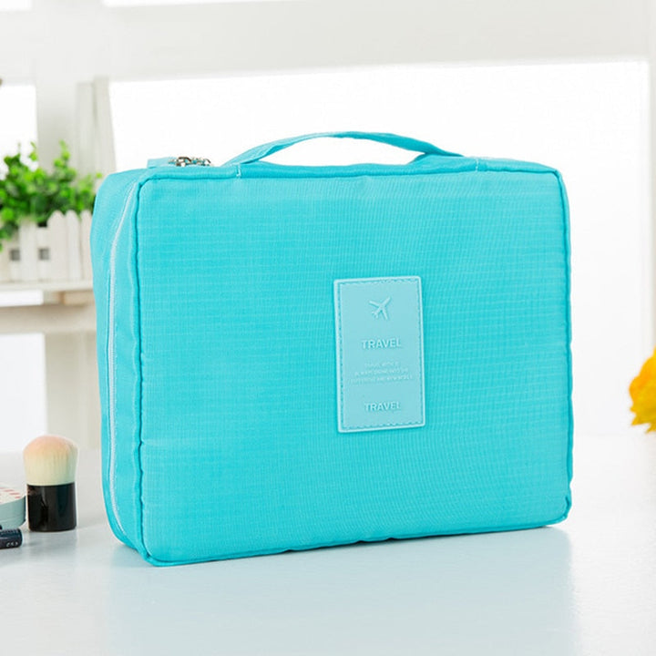 Women Cosmetic bag fine Make Up Bag Organizer Travel Case For Female Storage Toiletry Image 7