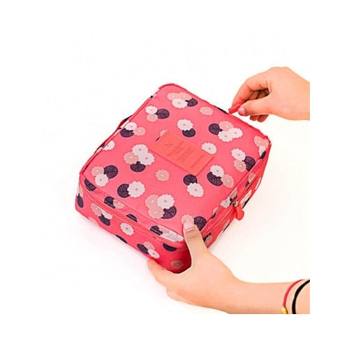 Women Cosmetic bag fine Make Up Bag Organizer Travel Case For Female Storage Toiletry Image 9