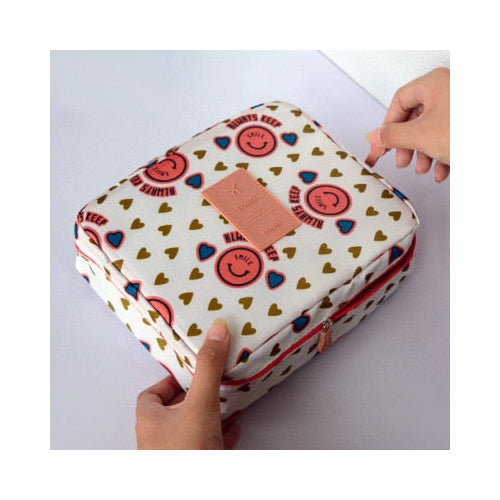 Women Cosmetic bag fine Make Up Bag Organizer Travel Case For Female Storage Toiletry Image 11