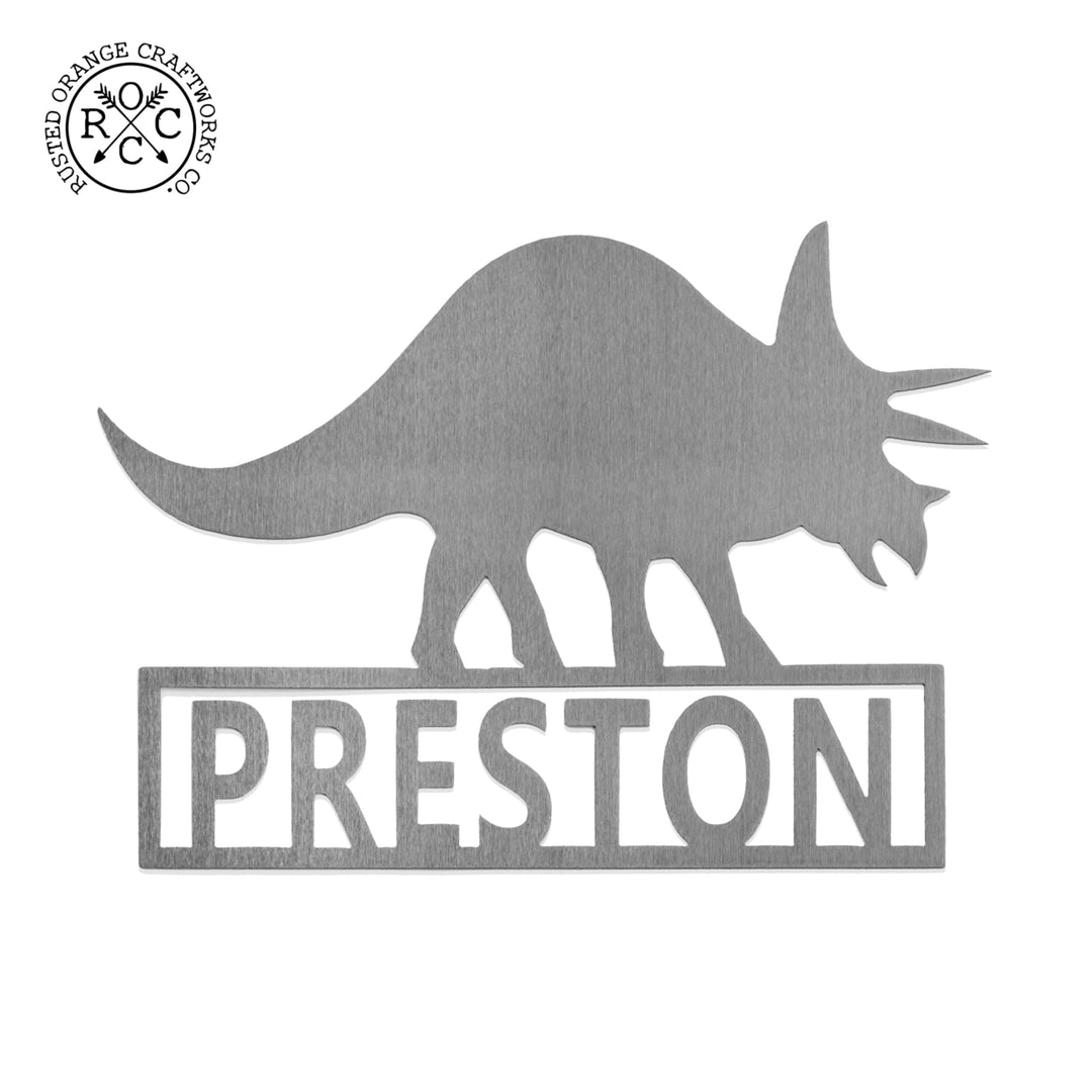 Dinosaur Signs - Personalized Dinosaur Decor with Childs Name For Boys and Girls Image 8