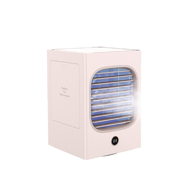 Mini Air Cooler Portable Small Fan Low Noise Wind Air Circulation Humidification Fan Desktop Air Conditioning Fan with Image 7