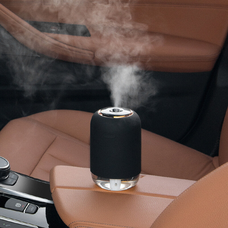 Mini Air Humidifier Purifier 2 Gears Spray Small USB Night Light Aroma Diffuser Low Noise for Car Home Image 2