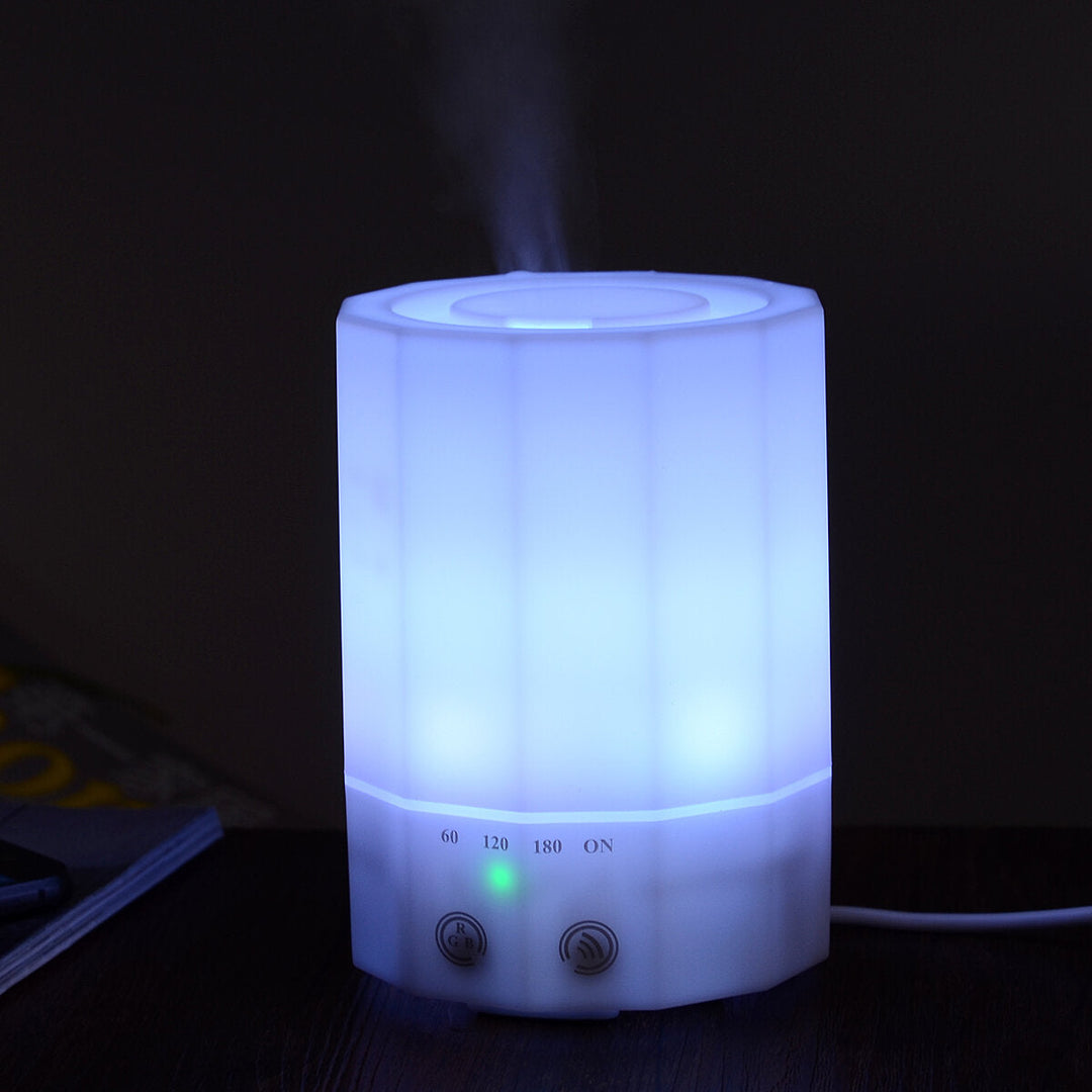 RGB LED Night Light 200ml Portable USB Humidifier Air Purifier Image 3