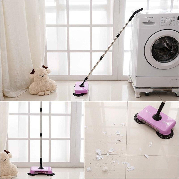 Hand Push Sweeper Broom Household Floor Cleaning Mop without Electricity Image 3