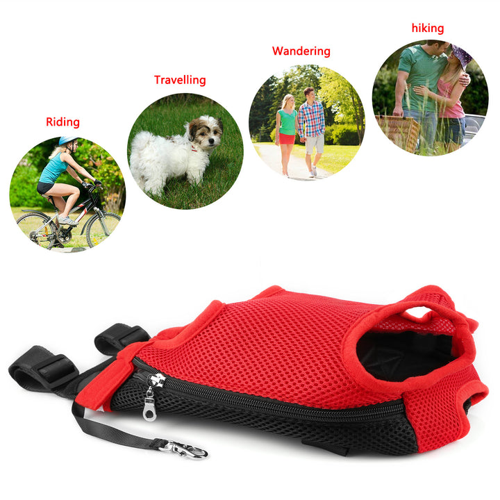 Dog Carrier Backpack Legs Out Front Adjustable Pet Travel Bag Multiple Colors S M L Image 5