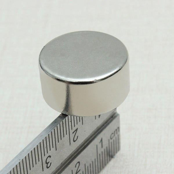 20mm Dia x 10mm N52 Neodymium Strongest Grade Magnet Image 4