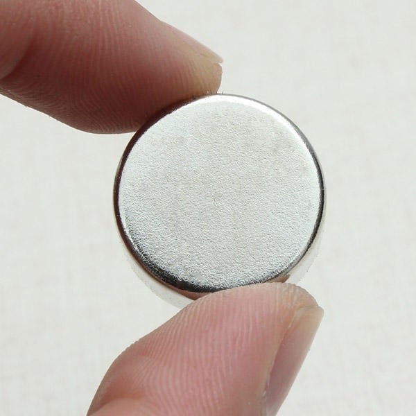 20mm Dia x 10mm N52 Neodymium Strongest Grade Magnet Image 5