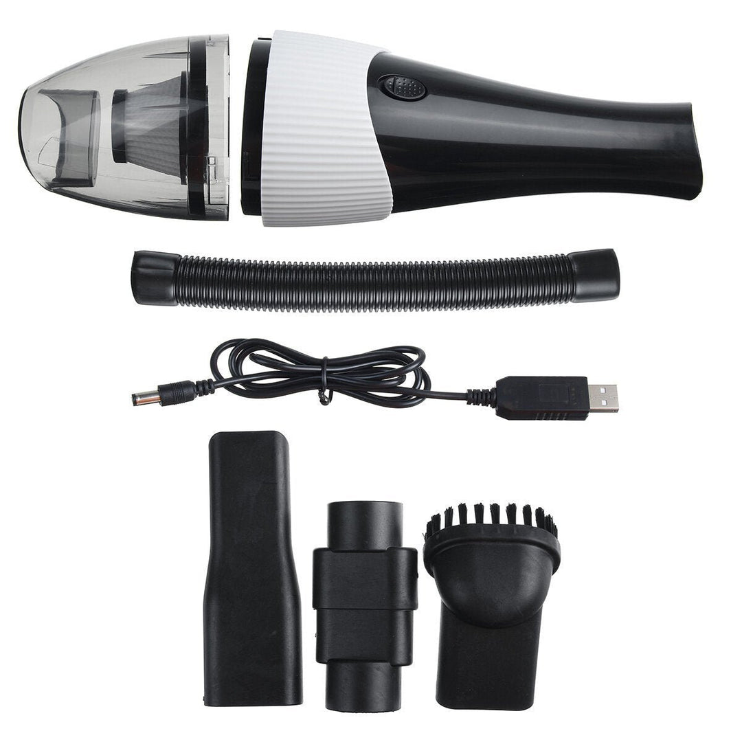 Mini Portable Wireless,Wired Handheld Vacuum Cleaner Small for Car Home Image 1