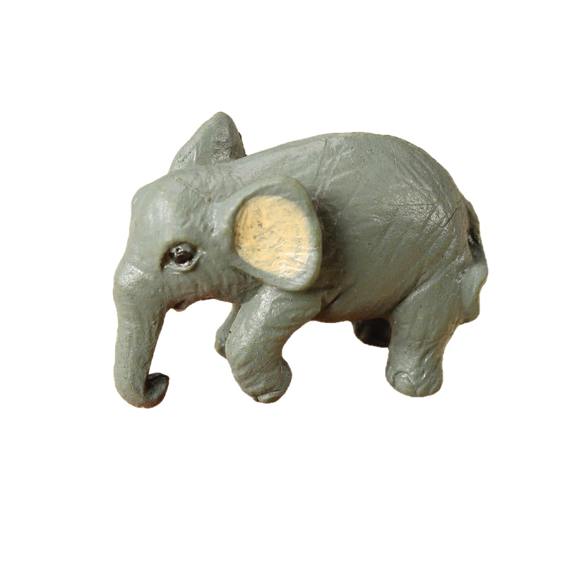 Tiny Q 2.8CM Elephant Mini Ornament Furnishing Articles Image 1