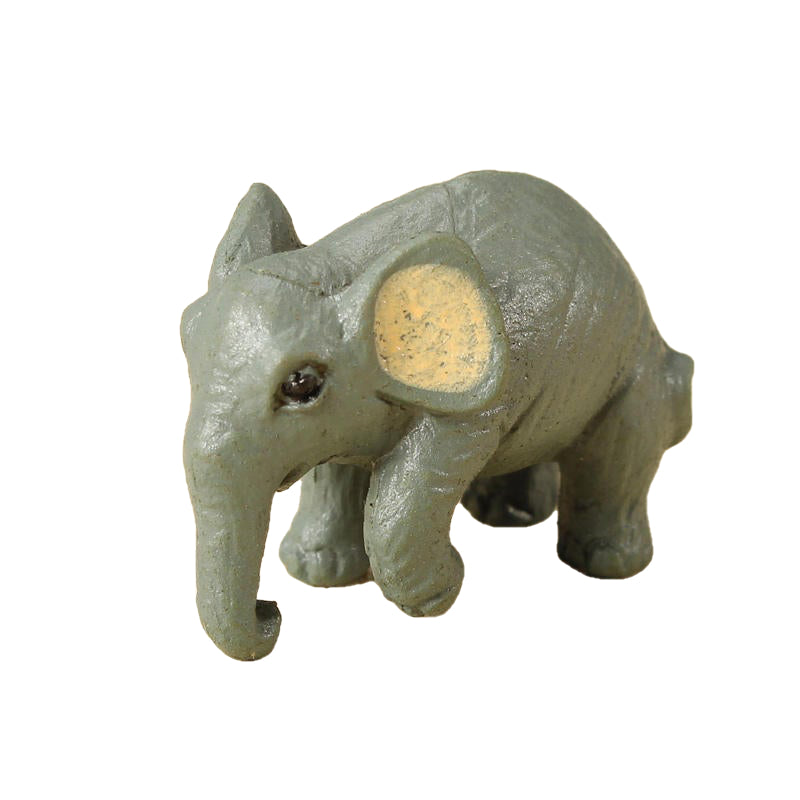 Tiny Q 2.8CM Elephant Mini Ornament Furnishing Articles Image 2