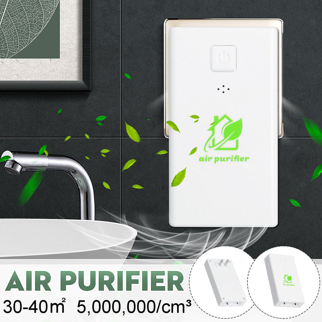 Portable Plug-in Air Purifier Negative Ion Purification Remove Formaldehyde Dust Eliminate Odor Low Noise Energy Saving Image 5