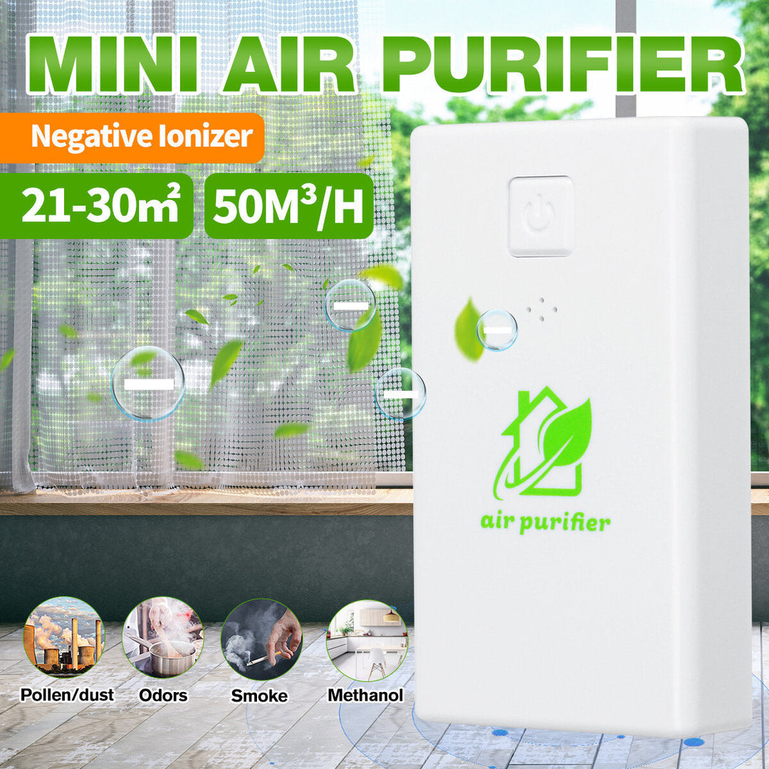 Portable Plug-in Air Purifier Negative Ion Purification Remove Formaldehyde Dust Eliminate Odor Low Noise Energy Saving Image 7