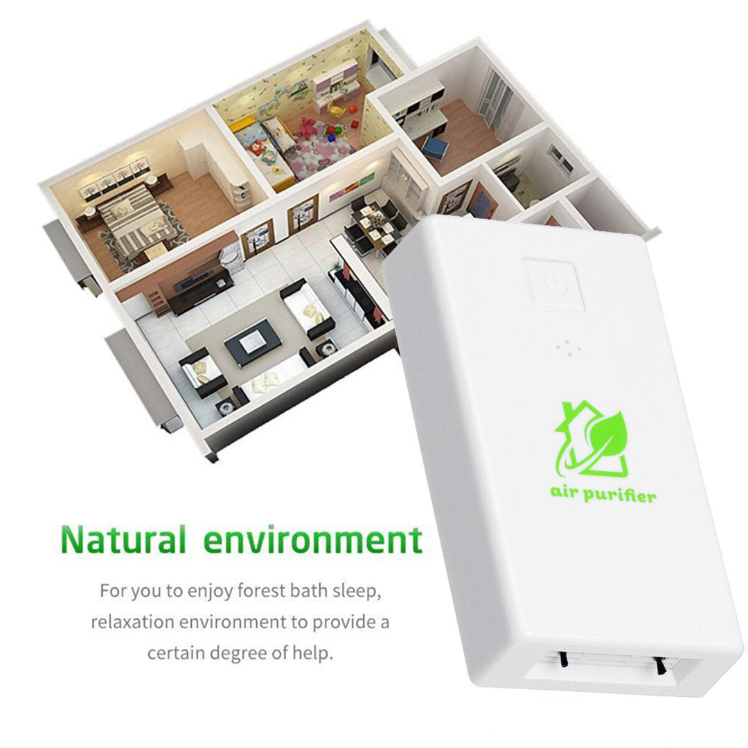 Portable Plug-in Air Purifier Negative Ion Purification Remove Formaldehyde Dust Eliminate Odor Low Noise Energy Saving Image 8