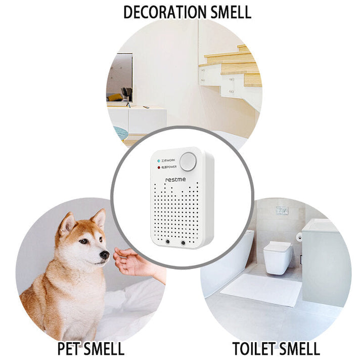 Portable Air Purifier Cleaner Negative Ionizer Generator Remove Formaldehyde Smoke Dust Purification Image 11