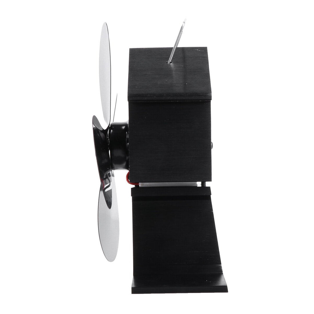 4-Blade Heat Powered Stove Fan for Wood,Log Burner,Fireplace Image 12