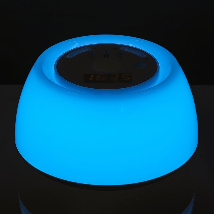 USB 7Colors Wake Up Light Sleeping Aid Night Lamp 4 Sleep Therapy Sounds Machine Image 6