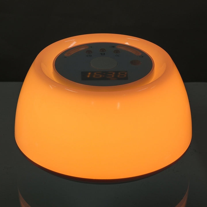 USB 7Colors Wake Up Light Sleeping Aid Night Lamp 4 Sleep Therapy Sounds Machine Image 10