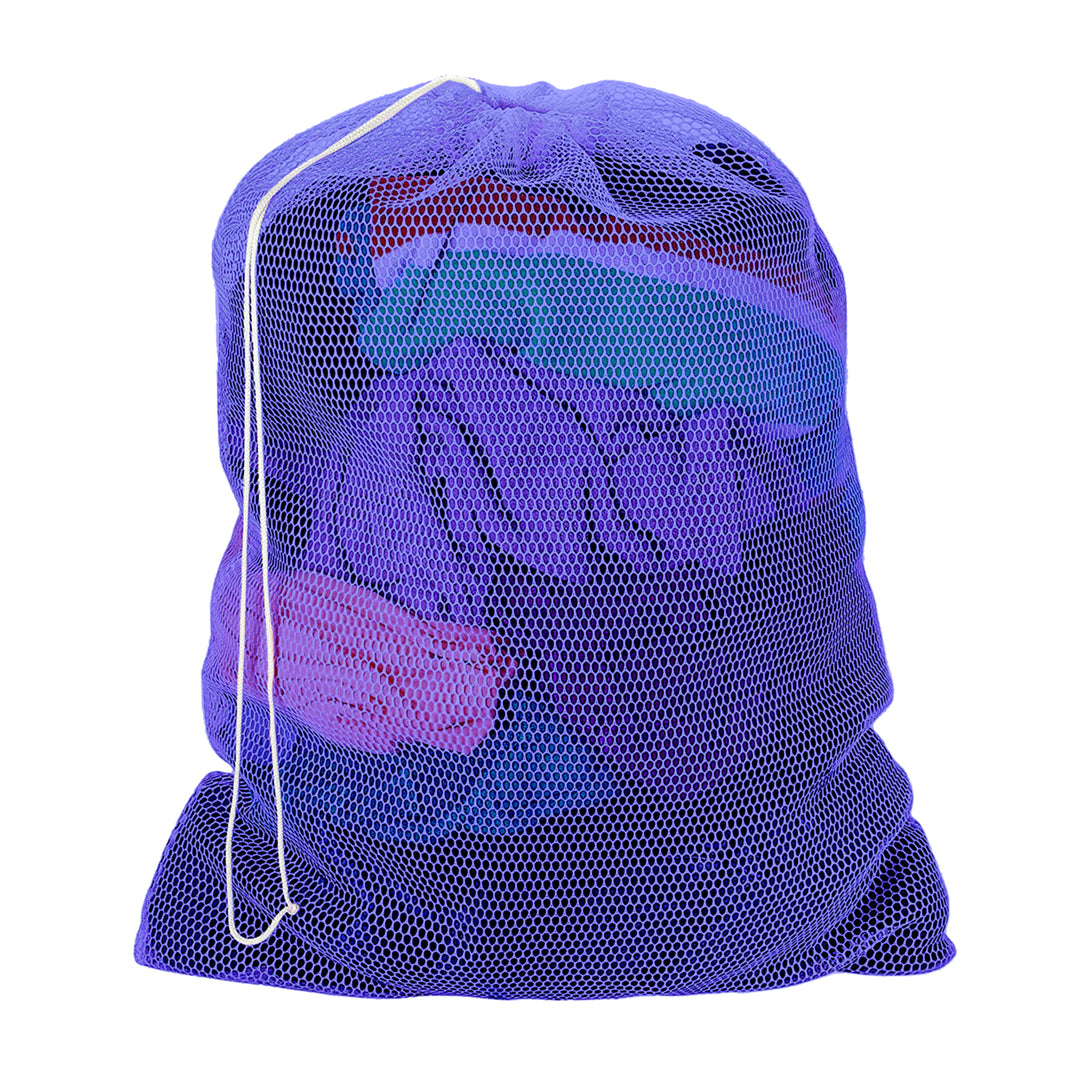 Lightweight Mesh Laundry Bag Multi-Pack Drawstring Closure 22x29 Inch Polyester Image 7