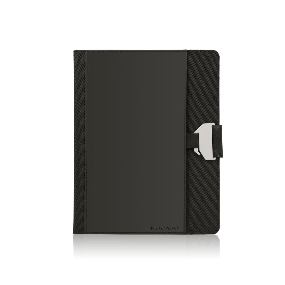 Black 10in Tablet Padfolio with Memo Pad Anti-Skid Design for 8 Plus Devices Image 2