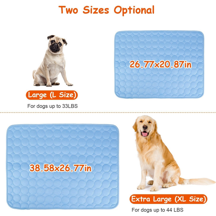 Pet Cooling Mat Pad Blanket for Dogs Cats Self Cooling Cushion Image 6