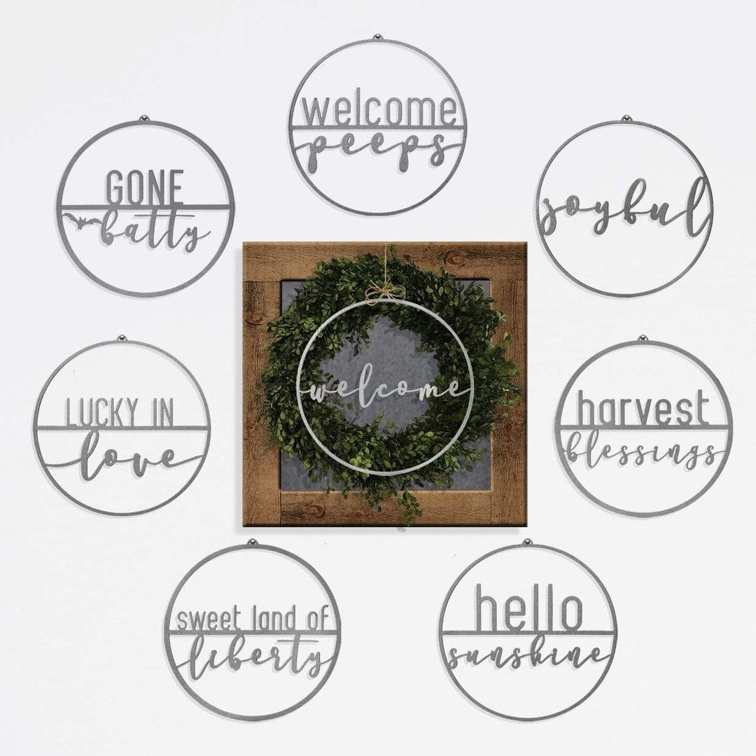 Minimalist Seasons Collection - Metal Holiday and Seasonal Greetings Image 2