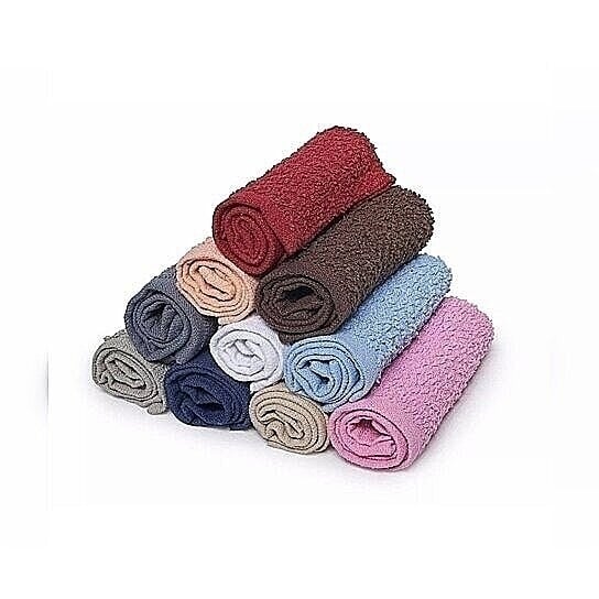 10 Pack 100 Cotton Kitchen Dish Cloths 12x12 Absorbent Multi-Color Cleaning Cloths Image 5