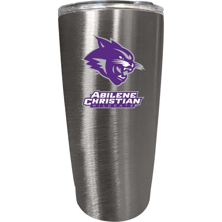 Abilene Christian University 16 oz Insulated Stainless Steel Tumbler colorless Image 1