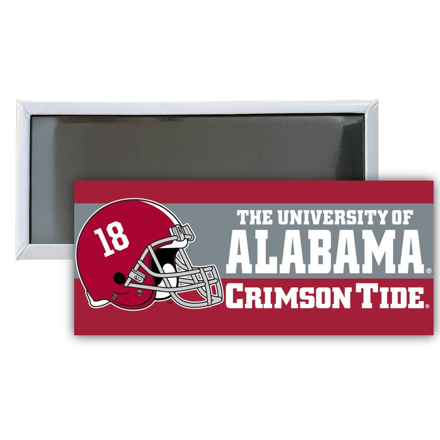 Alabama Crimson Tide 4.75 x 2-Inch NCAA Vibrant Collegiate Fridge Magnet - Multi-Surface Team Pride Accessory Single Image 1