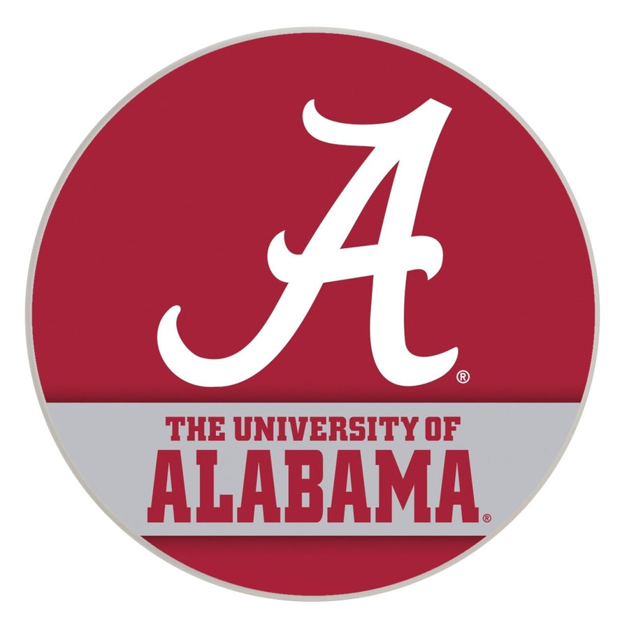 Alabama Crimson Tide Officially Licensed Paper Coasters (4-Pack) - Vibrant, Furniture-Safe Design Image 1