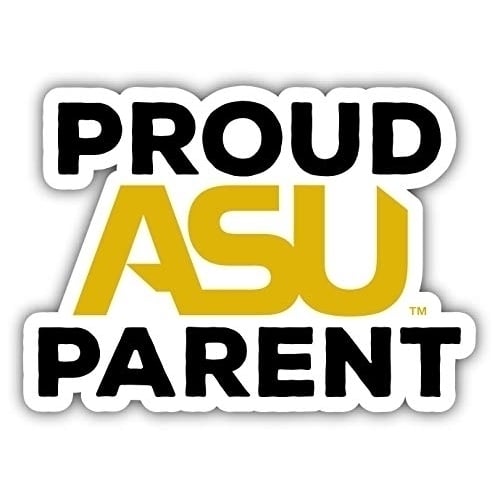 Alabama State University Proud Parent Decal 4 Pack Image 1