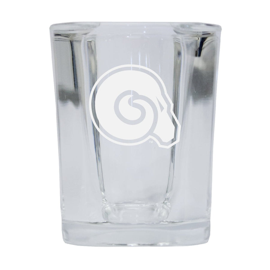 Albany State University NCAA Collectors Edition 2oz Square Shot Glass - Laser Etched Logo Image 1