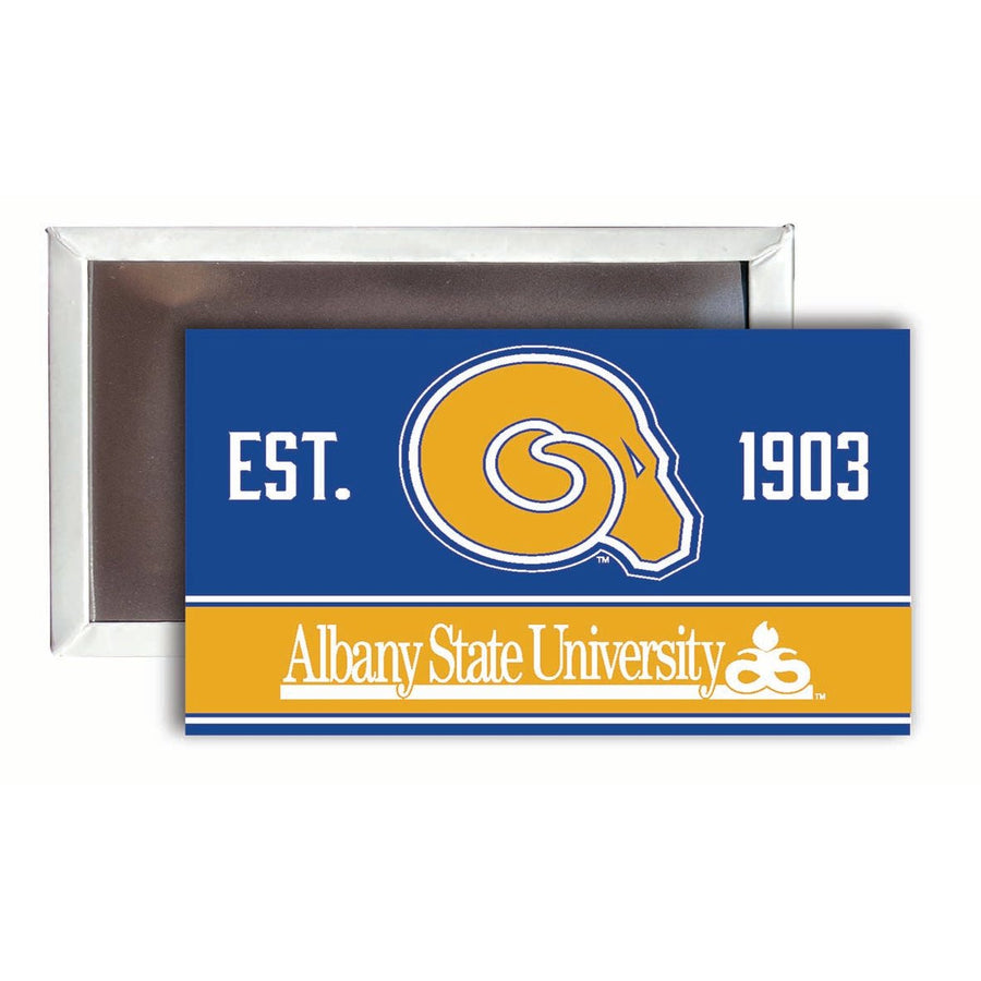 Albany State University 2x3-Inch NCAA Vibrant Collegiate Fridge Magnet - Multi-Surface Team Pride Accessory Single Unit Image 1