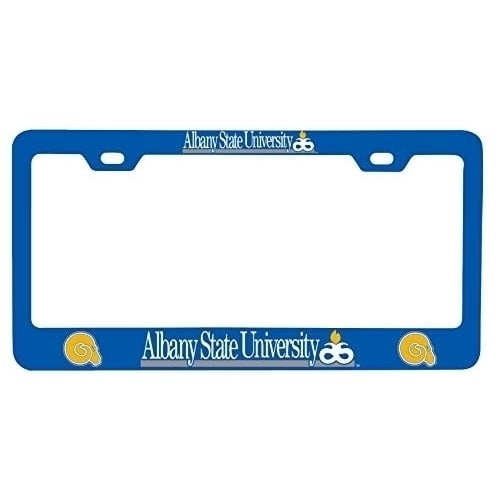 NCAA Albany State University Alumni License Plate Frame - Colorful Heavy Gauge Metal, Officially Licensed Image 1