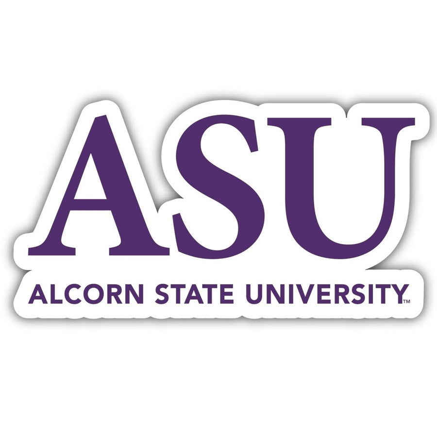 Alcorn State Braves 4-Inch Elegant School Logo NCAA Vinyl Decal Sticker for Fans, Students, and Alumni Image 1