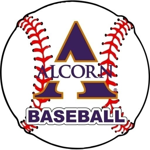 Alcorn State Braves 4-Inch Round Baseball NCAA Passion Vinyl Decal Sticker Image 1