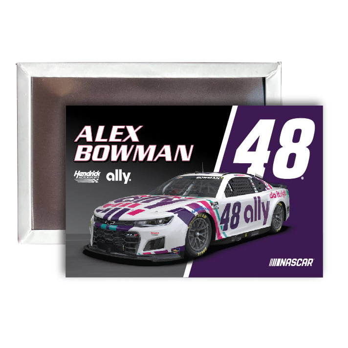 Alex Bowman 48 Nascar 2x3-Inch Fridge Magnet for 2022 Image 1