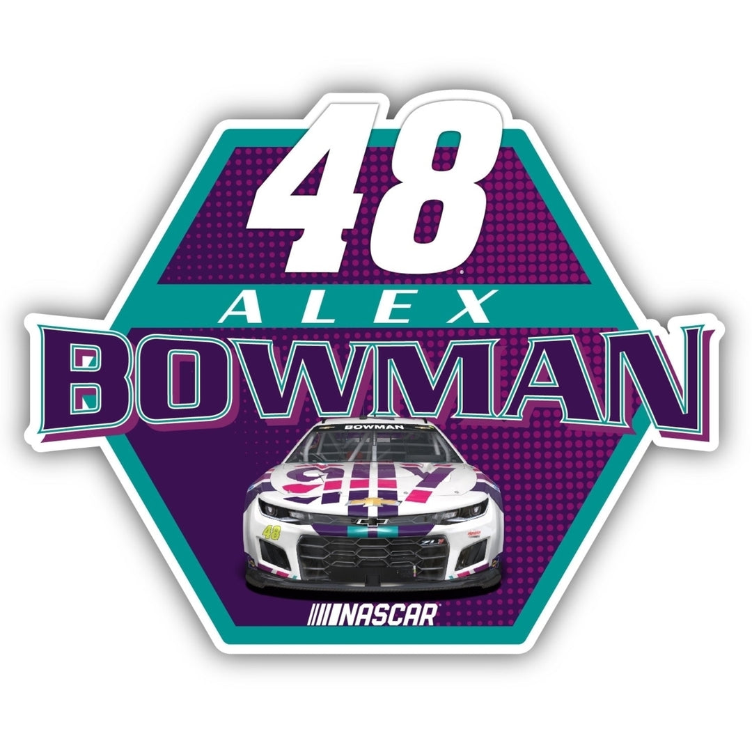 Alex Bowman 48 NASCAR Laser Cut Decal Image 1