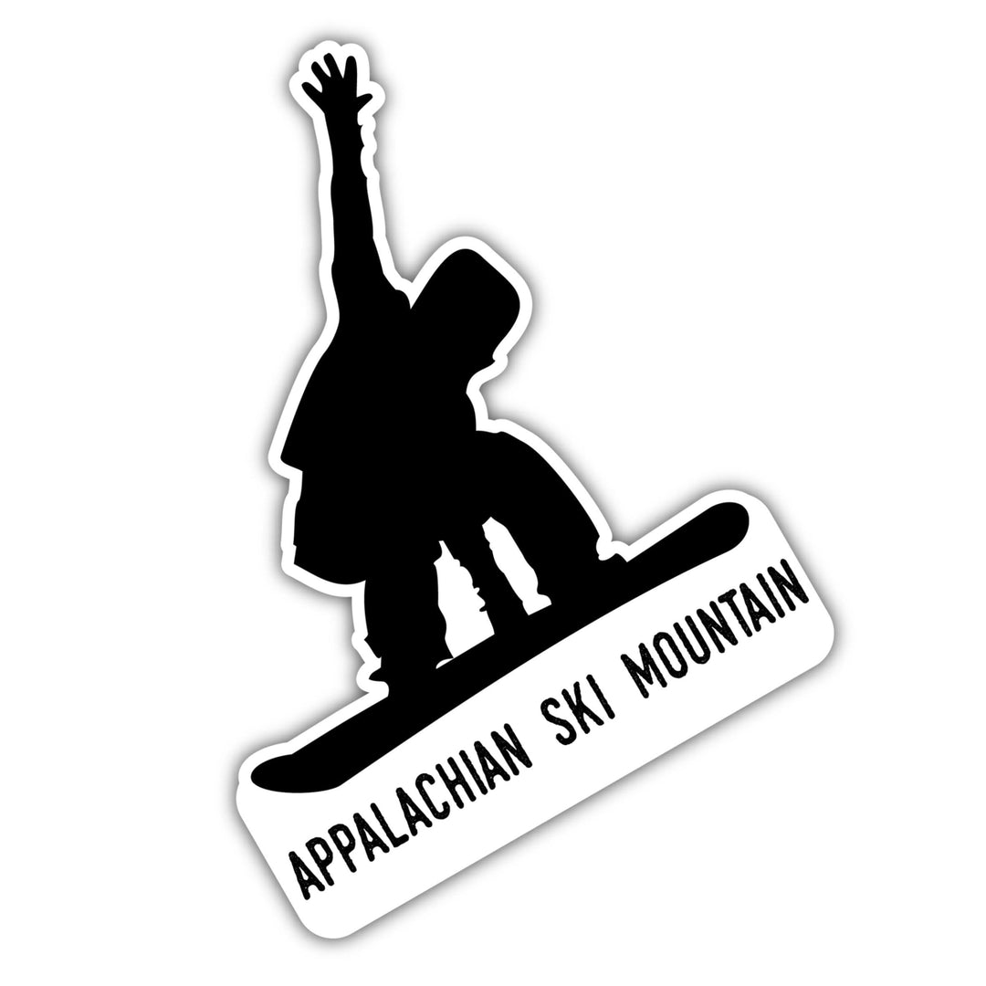 Appalachian Ski Mountain North Carolina Ski Adventures Souvenir Approximately 5 x 2.5-Inch Vinyl Decal Sticker Goggle Image 1