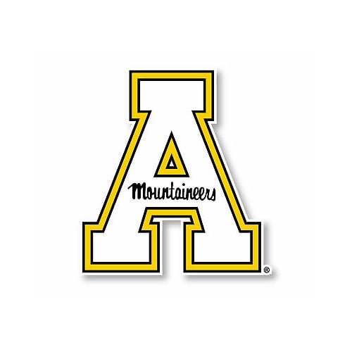 Appalachian State 4-Inch Mascot Logo NCAA Vinyl Decal Sticker for Fans, Students, and Alumni Image 1