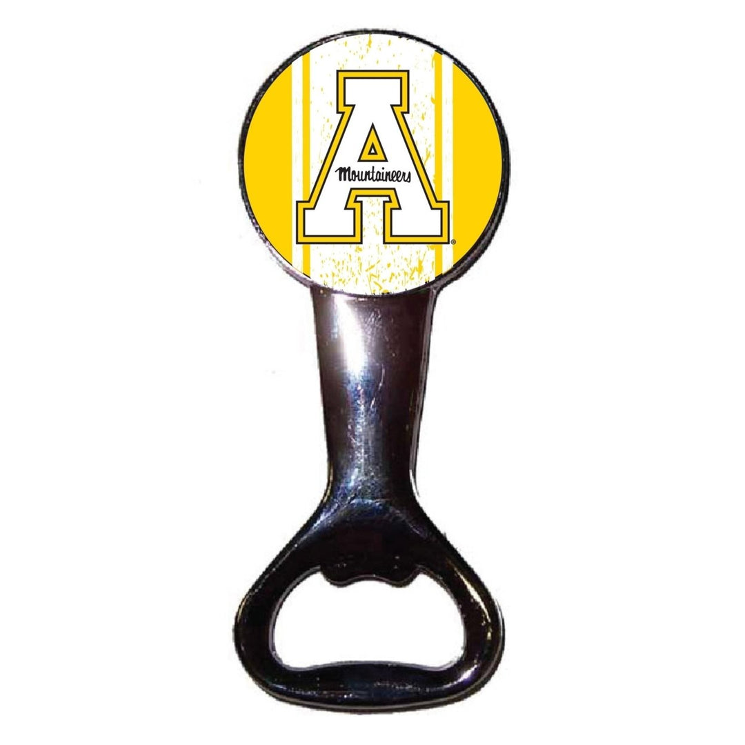 Appalachian State Officially Licensed Magnetic Metal Bottle Opener - Tailgate and Kitchen Essential Image 1