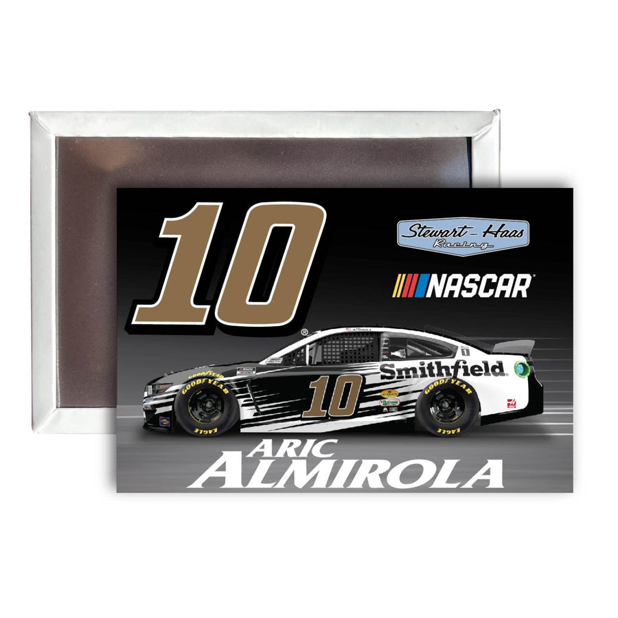 Aric Almirola 10 2x3-Inch Fridge Magnet Image 1