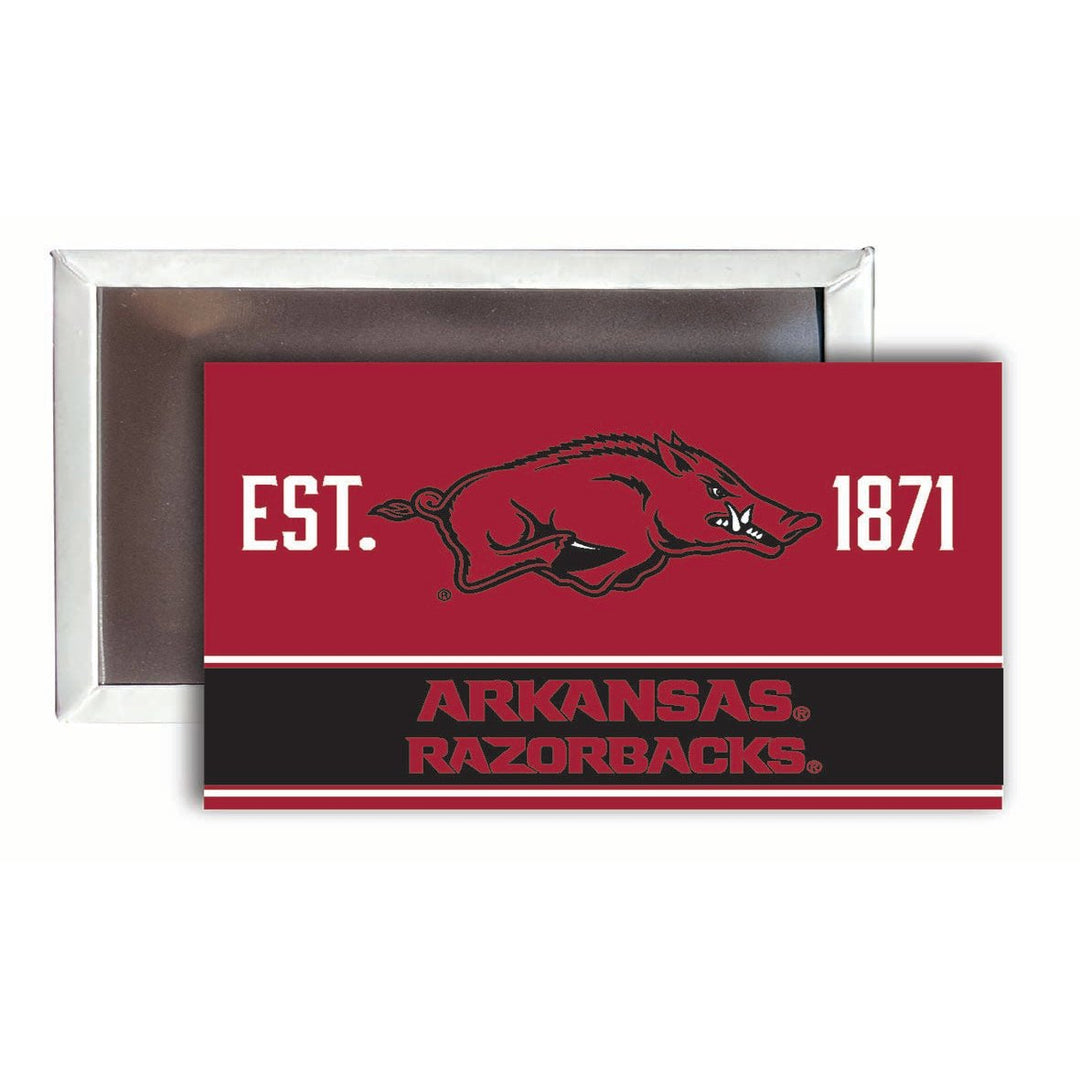 Arkansas Razorbacks 2x3-Inch NCAA Vibrant Collegiate Fridge Magnet - Multi-Surface Team Pride Accessory Single Unit Image 1